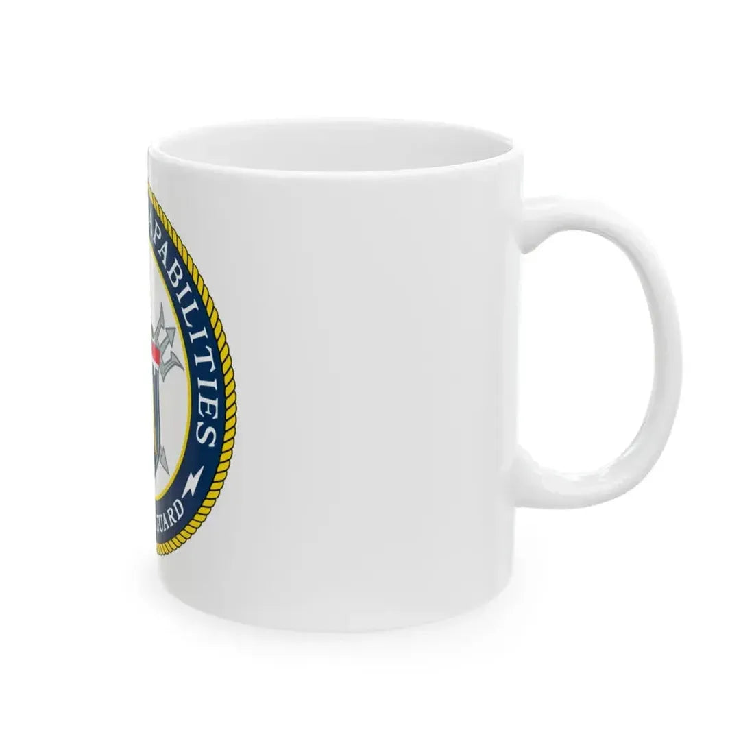 CG 761 Office of C5I Capabilities (U.S. Coast Guard) White Coffee Mug - Go Mug Yourself
