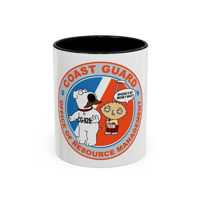CG 928 ORM (U.S. Coast Guard) Accent Coffee Mug 11oz Black - Go Mug Yourself