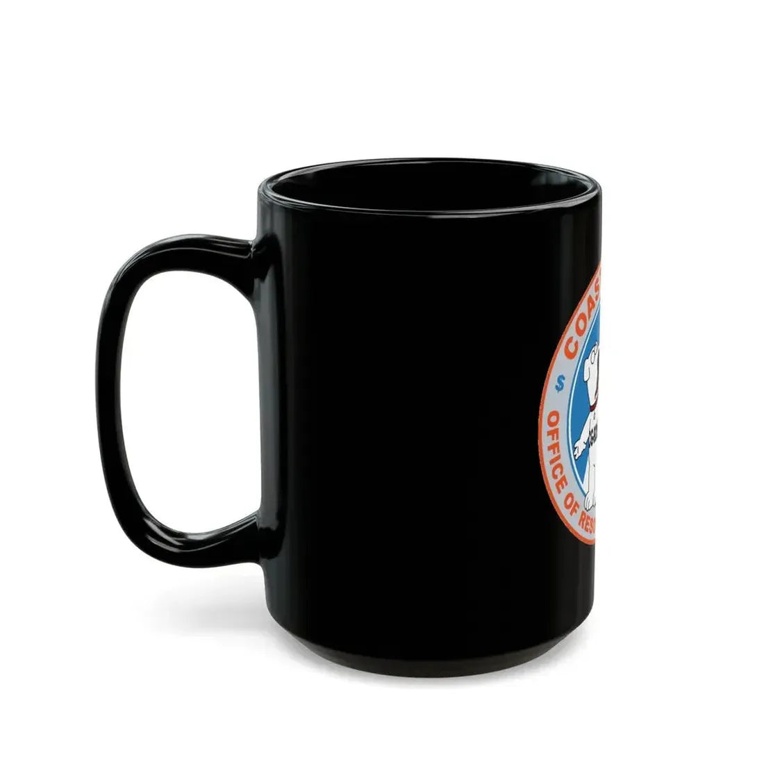 CG 928 ORM (U.S. Coast Guard) Black Coffee Mug - Go Mug Yourself