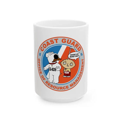 CG 928 ORM (U.S. Coast Guard) White Coffee Mug 15oz - Go Mug Yourself