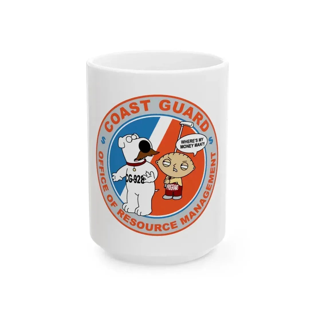 CG 928 ORM (U.S. Coast Guard) White Coffee Mug 15oz - Go Mug Yourself