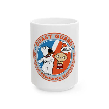 CG 928 ORM (U.S. Coast Guard) White Coffee Mug 15oz - Go Mug Yourself