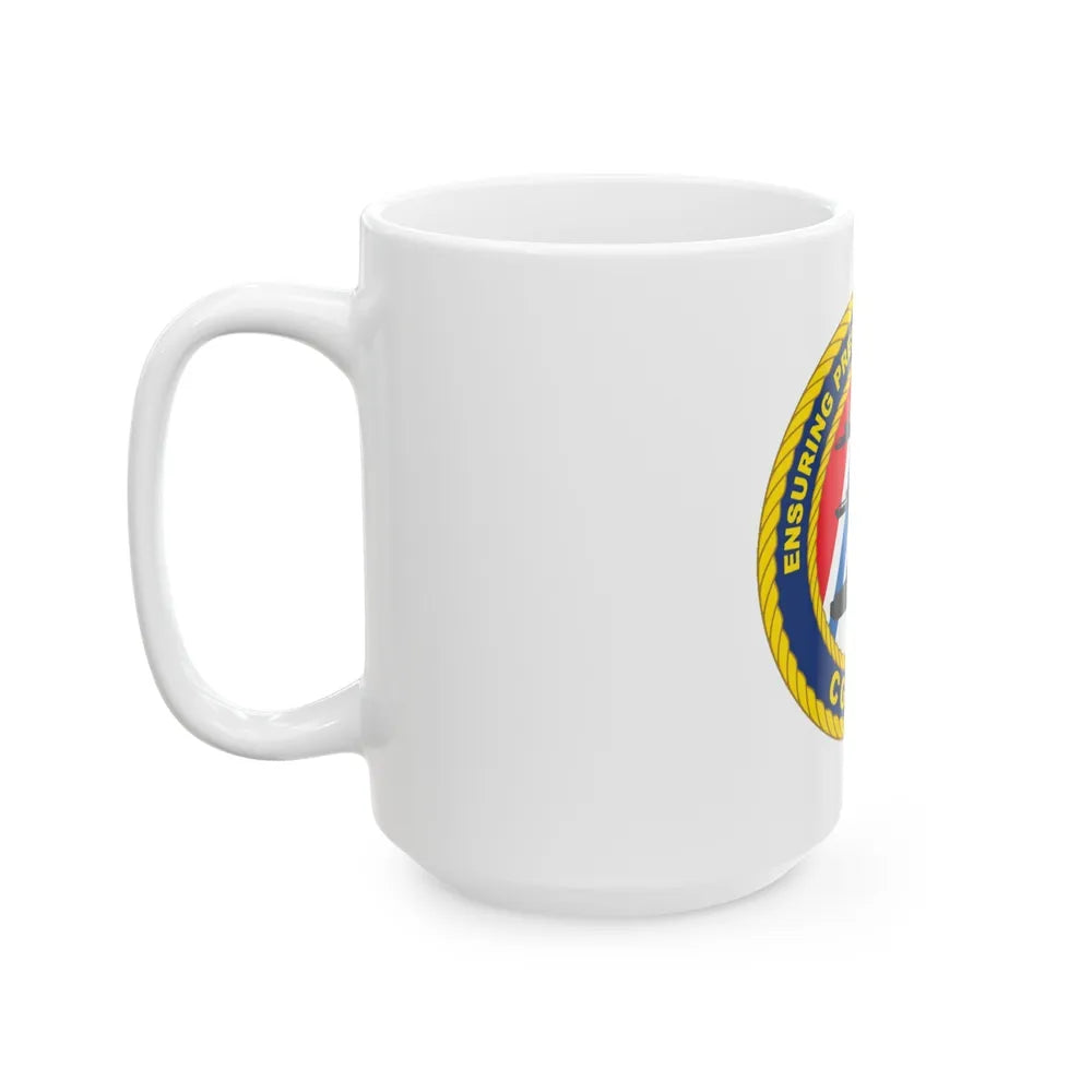 CG 9326 (U.S. Coast Guard) White Coffee Mug-Go Mug Yourself