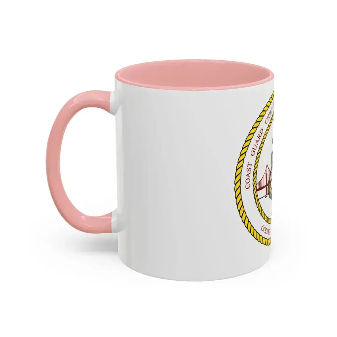 CG CPOA Golden Gate Chapter (U.S. Coast Guard) Accent Coffee Mug - Go Mug Yourself