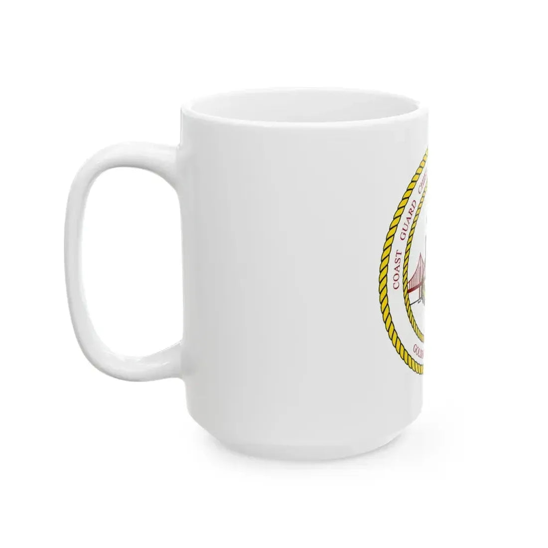 CG CPOA Golden Gate Chapter (U.S. Coast Guard) White Coffee Mug - Go Mug Yourself