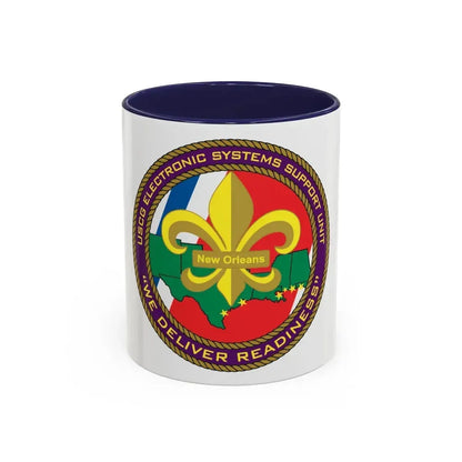 CG ESU New Orleans (U.S. Coast Guard) Accent Coffee Mug 11oz Navy - Go Mug Yourself
