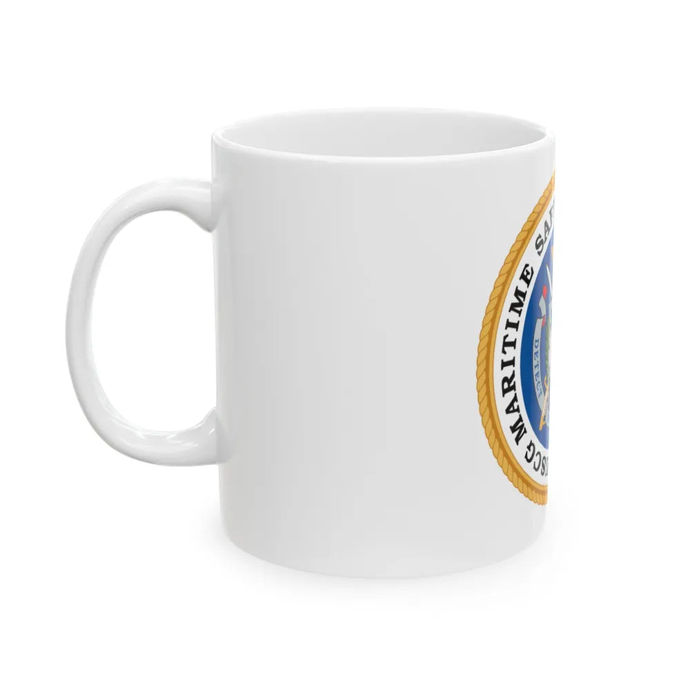 CG Maritime Safety & Security Team (U.S. Coast Guard) White Coffee Mug-Go Mug Yourself