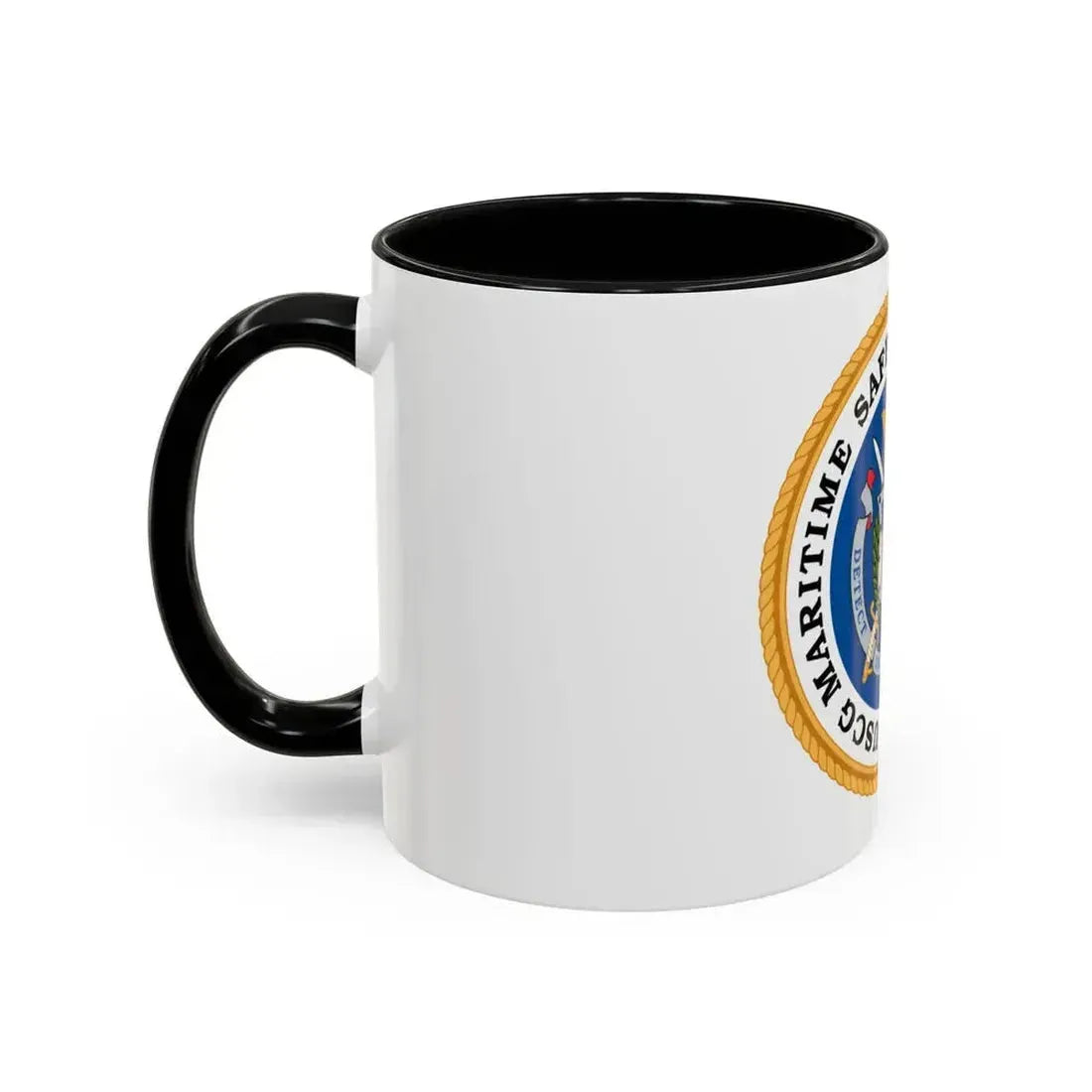 CG Maritime Safety & Security Team (U.S. Coast Guard) Accent Coffee Mug - Go Mug Yourself