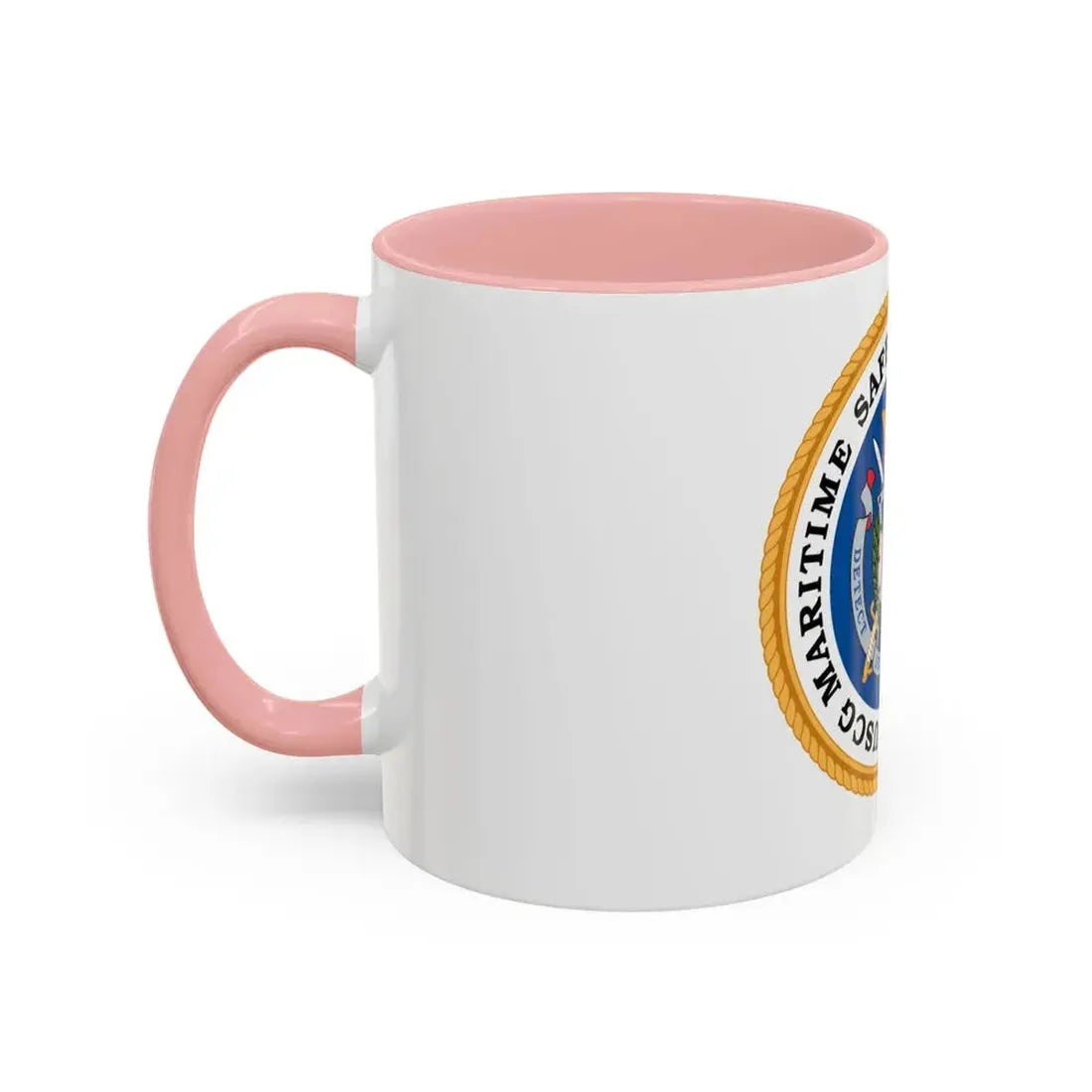 CG Maritime Safety & Security Team (U.S. Coast Guard) Accent Coffee Mug - Go Mug Yourself