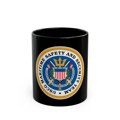 CG Maritime Safety & Security Team (U.S. Coast Guard) Black Coffee Mug 11oz - Go Mug Yourself