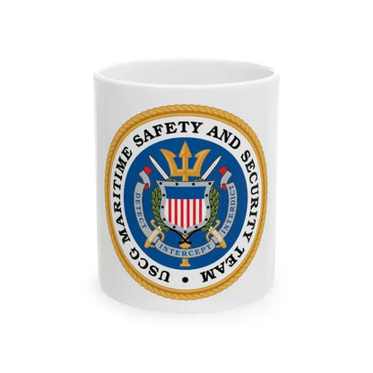 CG Maritime Safety & Security Team (U.S. Coast Guard) White Coffee Mug 11oz - Go Mug Yourself