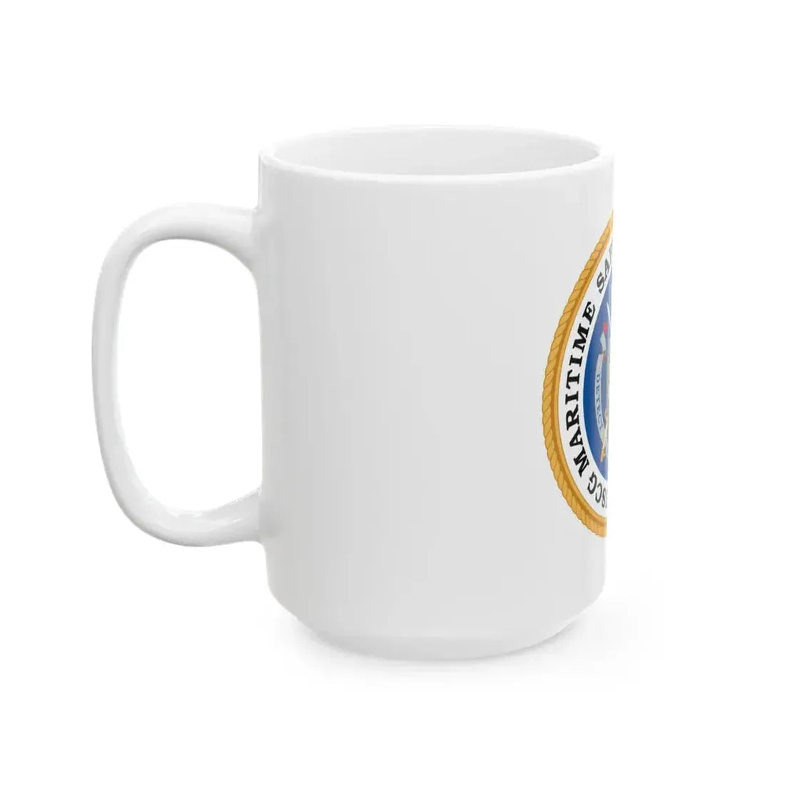 CG Maritime Safety & Security Team (U.S. Coast Guard) White Coffee Mug - Go Mug Yourself