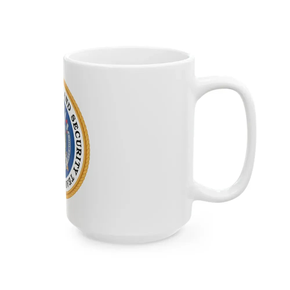CG Maritime Safety & Security Team (U.S. Coast Guard) White Coffee Mug - Go Mug Yourself