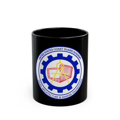 CG Naval Architecture & Marine Eng (U.S. Coast Guard) Black Coffee Mug-11oz-Go Mug Yourself