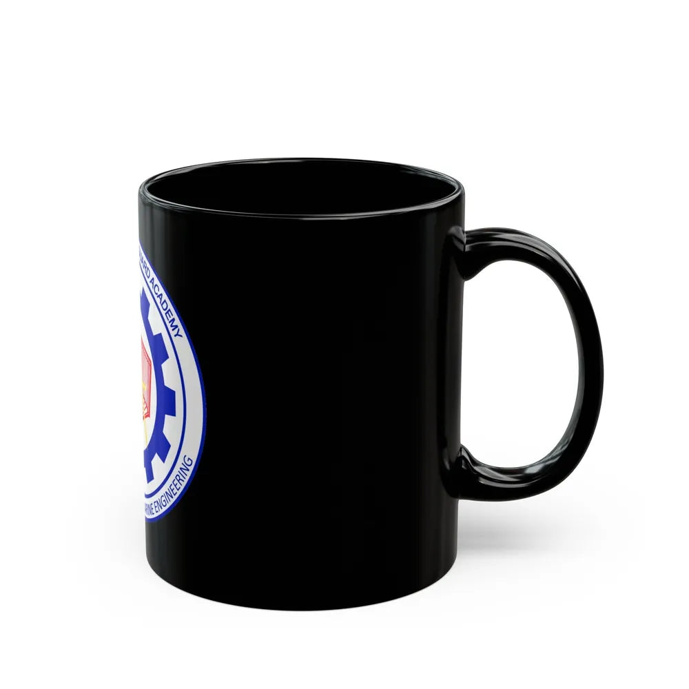 CG Naval Architecture & Marine Eng (U.S. Coast Guard) Black Coffee Mug-Go Mug Yourself