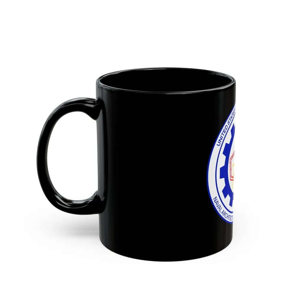 CG Naval Architecture & Marine Eng (U.S. Coast Guard) Black Coffee Mug-Go Mug Yourself