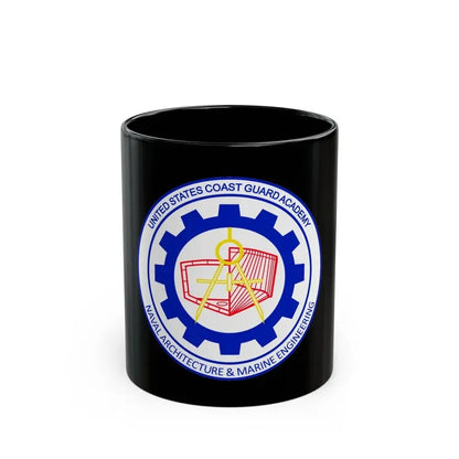 CG Naval Architecture & Marine Eng (U.S. Coast Guard) Black Coffee Mug 11oz - Go Mug Yourself