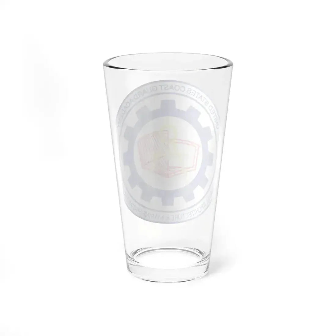 CG Naval Architecture & Marine Eng (U.S. Coast Guard) Pint Glass 16oz - Go Mug Yourself
