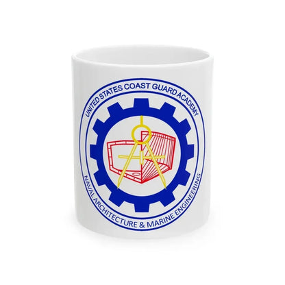 CG Naval Architecture & Marine Eng (U.S. Coast Guard) White Coffee Mug 11oz - Go Mug Yourself