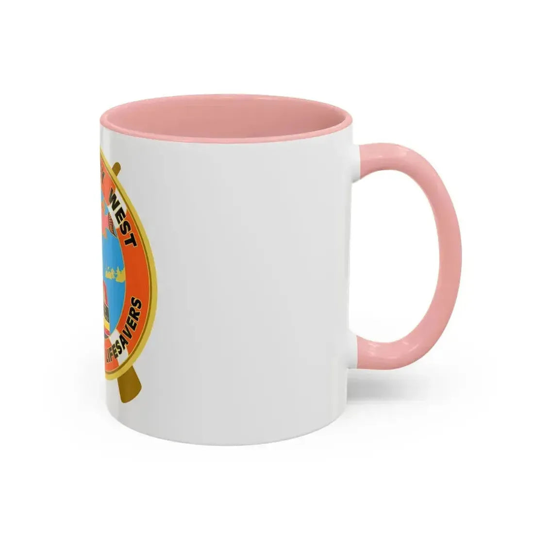 CG Station Key West (U.S. Coast Guard) Accent Coffee Mug - Go Mug Yourself