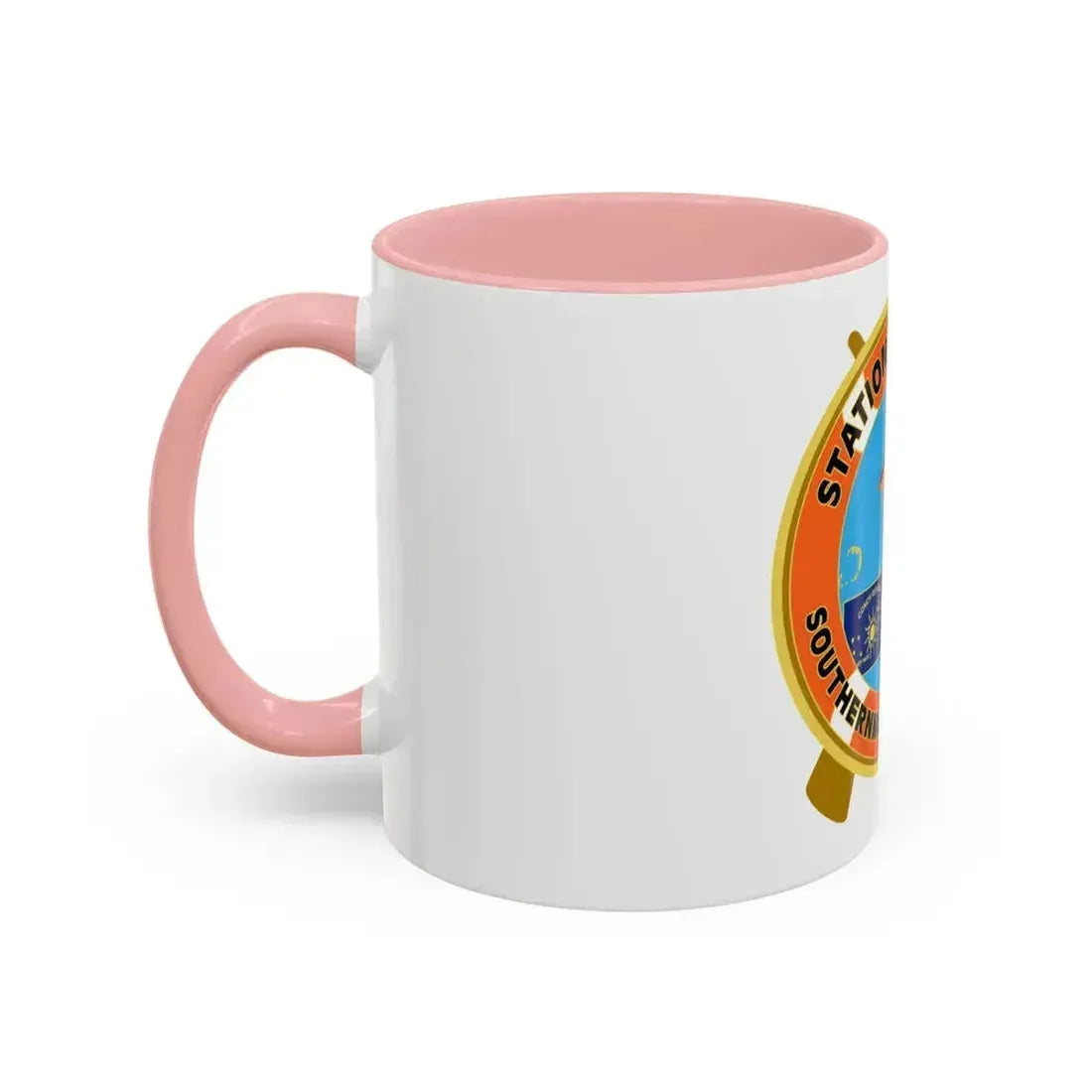 CG Station Key West (U.S. Coast Guard) Accent Coffee Mug - Go Mug Yourself