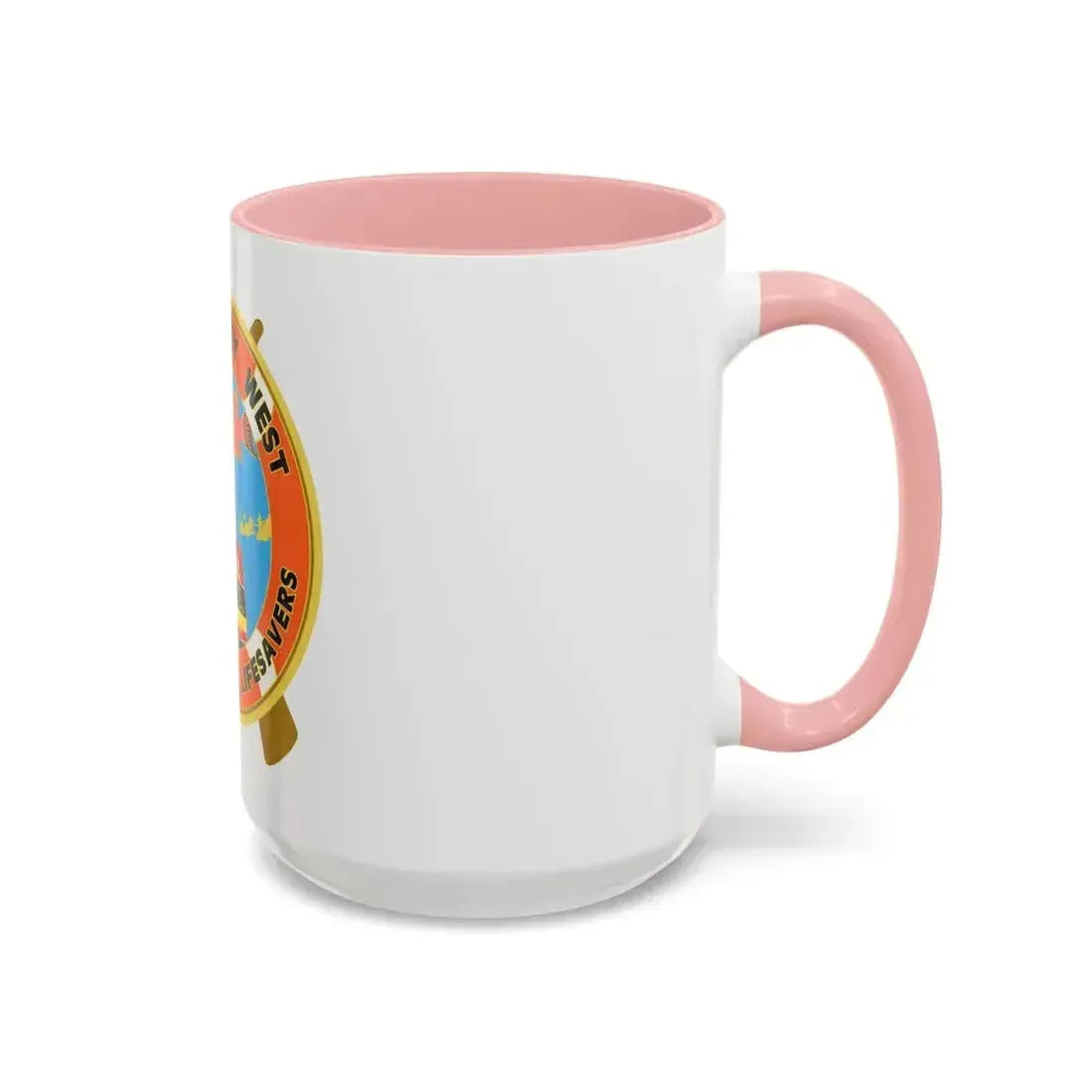 CG Station Key West (U.S. Coast Guard) Accent Coffee Mug - Go Mug Yourself