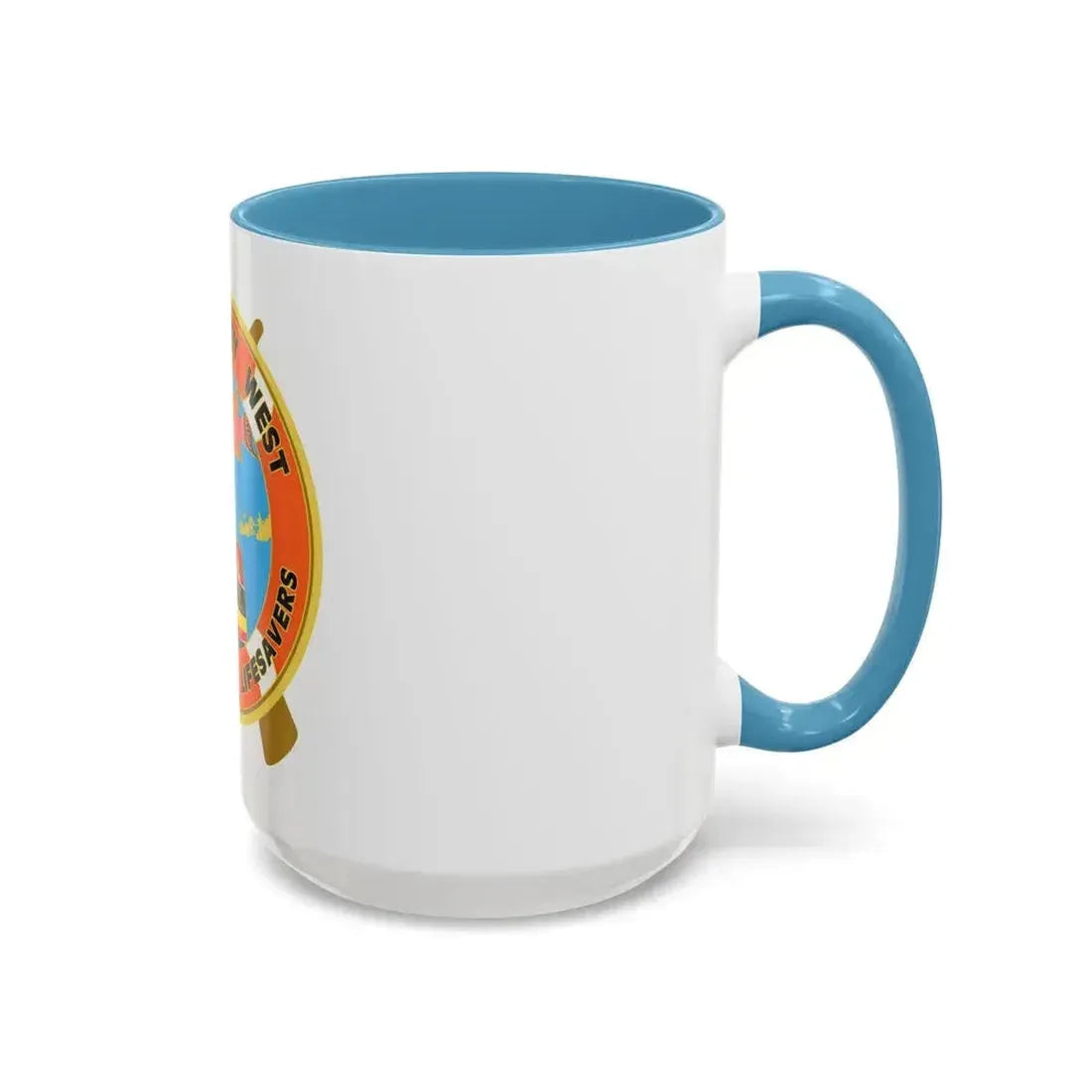 CG Station Key West (U.S. Coast Guard) Accent Coffee Mug - Go Mug Yourself