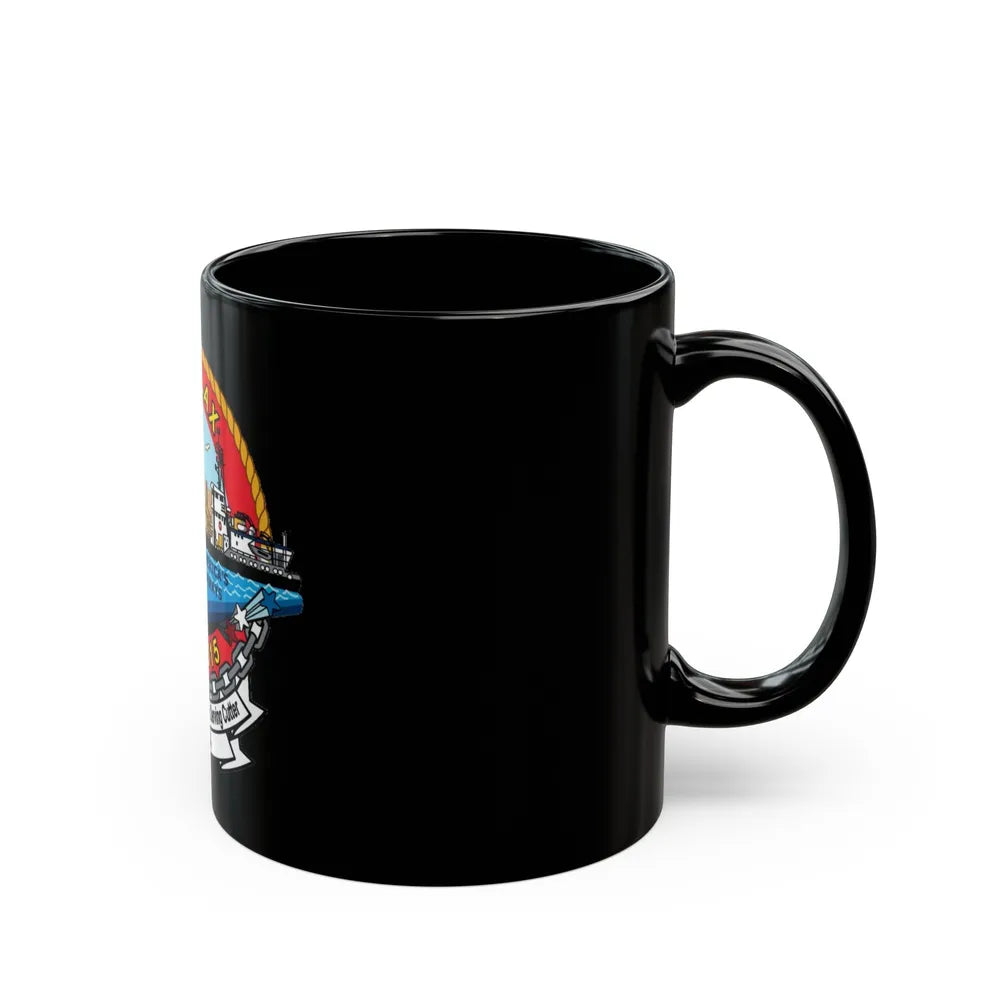 CGC Smilax WLIC 315 (U.S. Coast Guard) Black Coffee Mug-Go Mug Yourself