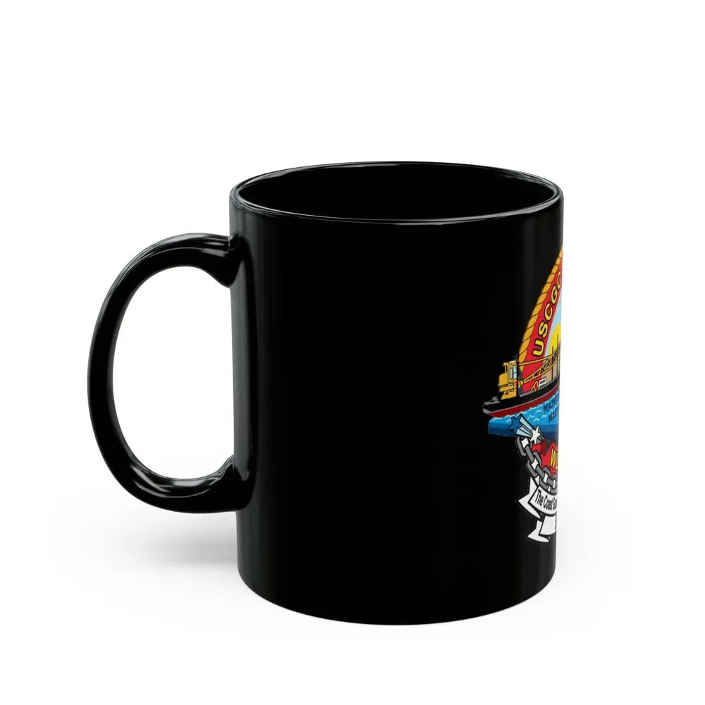 CGC Smilax WLIC   315 (U.S. Coast Guard) Black Coffee Mug - Go Mug Yourself