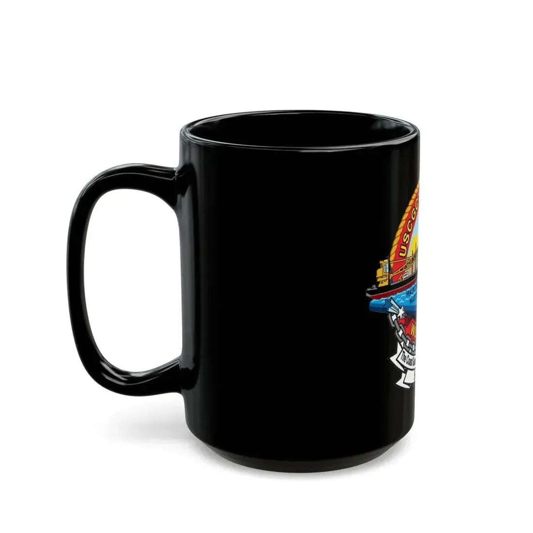 CGC Smilax WLIC   315 (U.S. Coast Guard) Black Coffee Mug - Go Mug Yourself