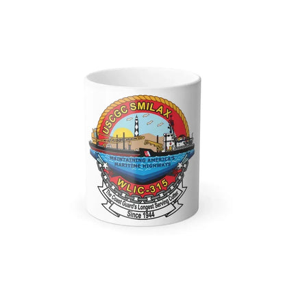 CGC Smilax WLIC 315 (U.S. Coast Guard) Color Changing Coffee Mug 11oz - Go Mug Yourself