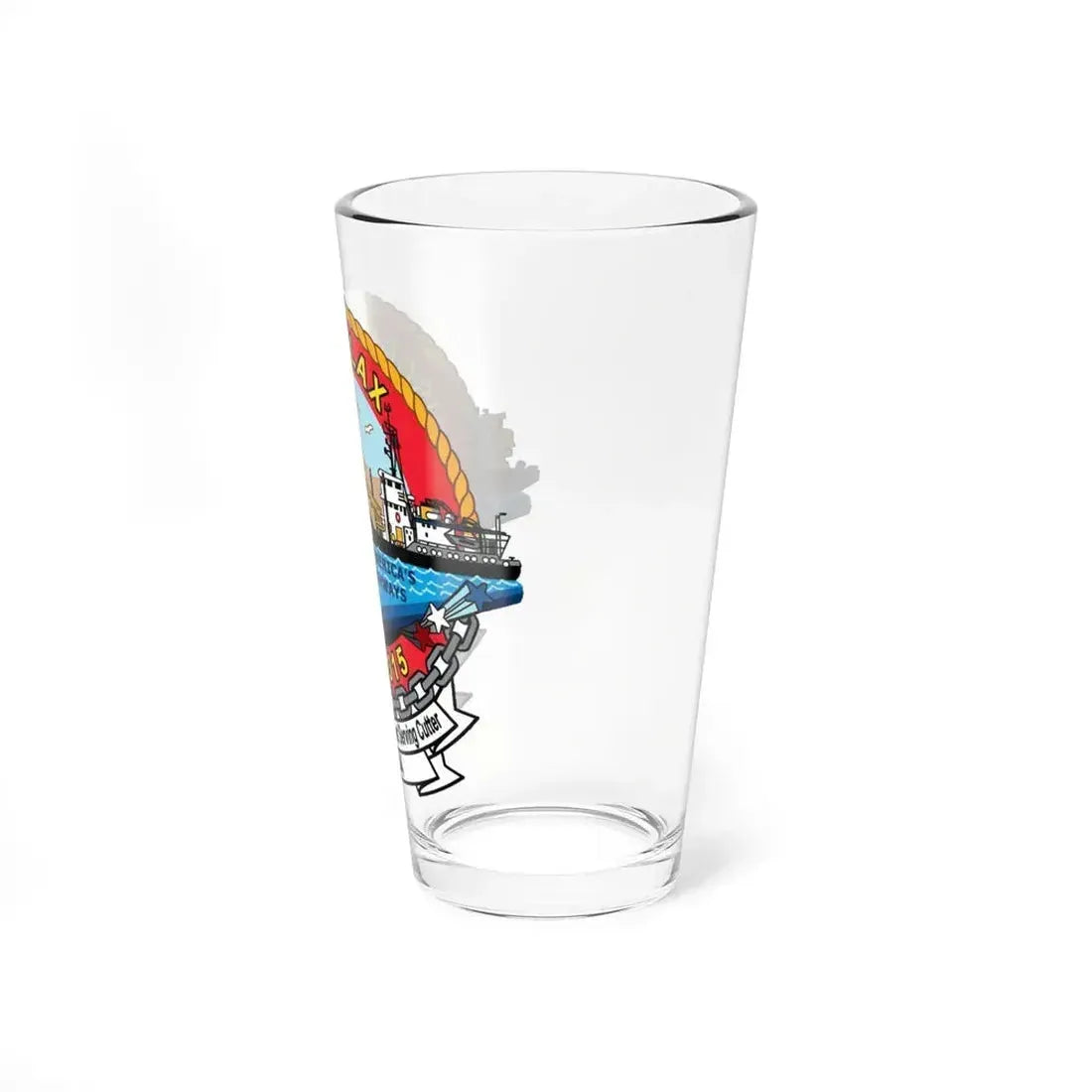 CGC Smilax WLIC   315 (U.S. Coast Guard) Pint Glass 16oz - Go Mug Yourself