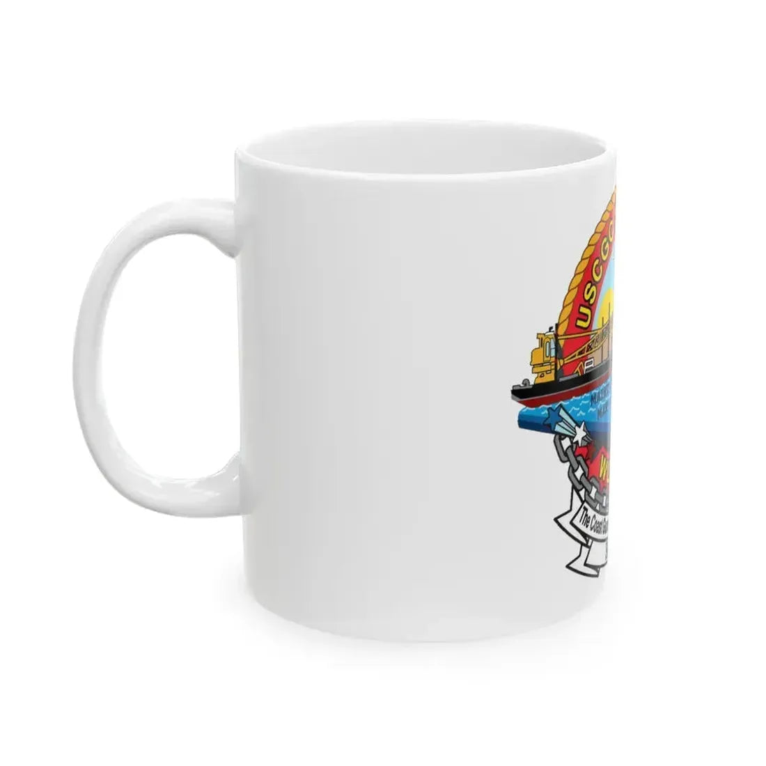 CGC Smilax WLIC   315 (U.S. Coast Guard) White Coffee Mug - Go Mug Yourself