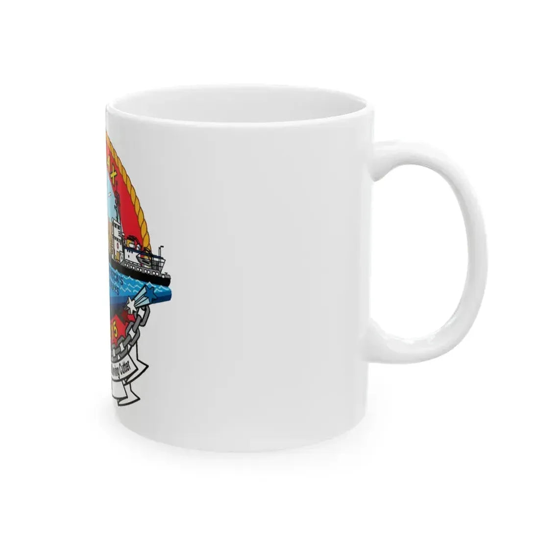 CGC Smilax WLIC   315 (U.S. Coast Guard) White Coffee Mug - Go Mug Yourself