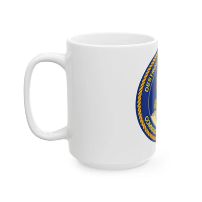 CGLO DESRON 60 CTF 65 Destroyer Squadron 60 and Command Task Force 65 Rota Spain (U.S. Navy) White Coffee Mug-Go Mug Yourself