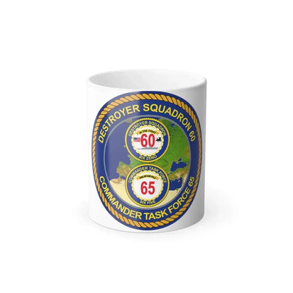 CGLO DESRON 60 CTF 65 Destroyer Squadron 60 and Command Task Force 65 Rota Spain (U.S. Navy) Color Changing Mug 11oz Default Title 11oz - Go Mug Yourself