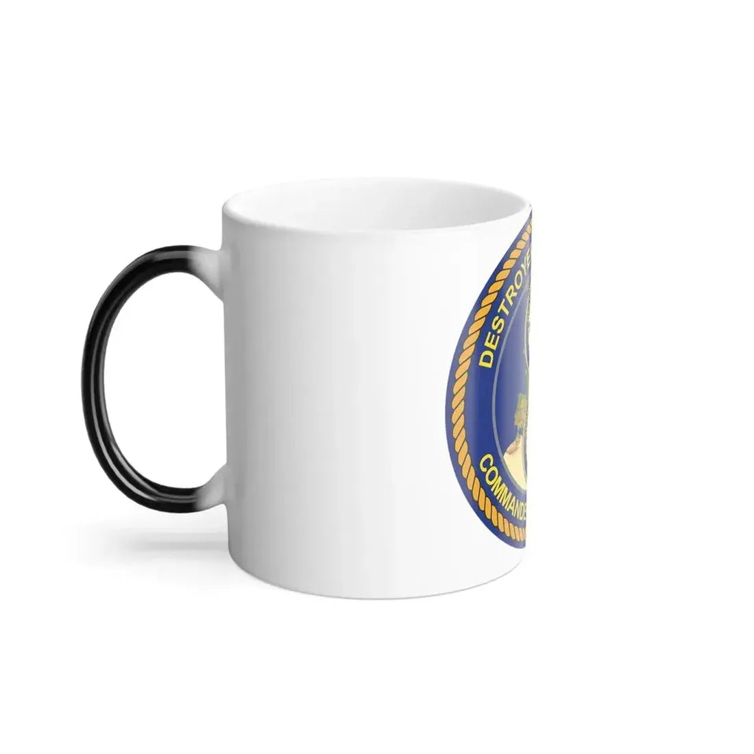 CGLO DESRON 60 CTF 65 Destroyer Squadron 60 and Command Task Force 65 Rota Spain (U.S. Navy) Color Changing Mug 11oz - Go Mug Yourself