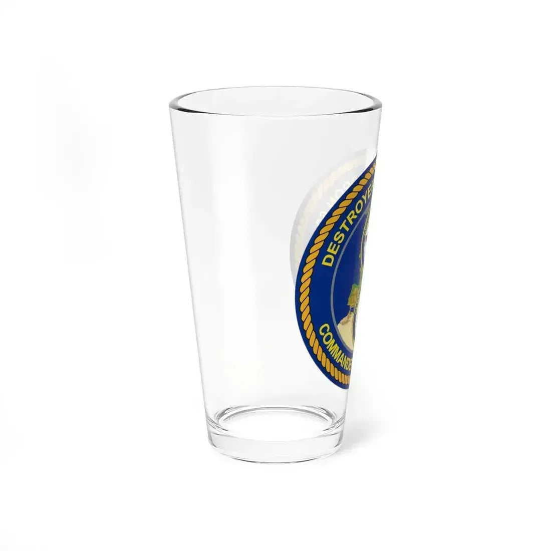 CGLO DESRON 60 CTF 65 Destroyer Squadron 60 and Command Task Force 65 Rota Spain (U.S. Navy) Pint Glass 16oz - Go Mug Yourself