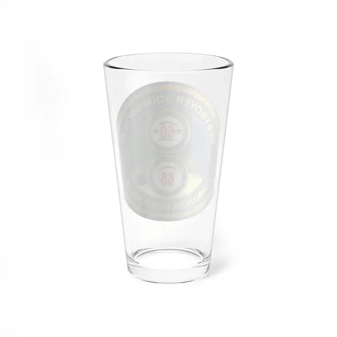 CGLO DESRON 60 CTF 65 Destroyer Squadron 60 and Command Task Force 65 Rota Spain (U.S. Navy) Pint Glass 16oz - Go Mug Yourself