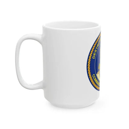 CGLO DESRON 60 CTF 65 Destroyer Squadron 60 and Command Task Force 65 Rota Spain (U.S. Navy) White Coffee Mug - Go Mug Yourself