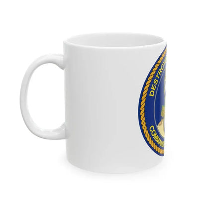 CGLO DESRON 60 CTF 65 Destroyer Squadron 60 and Command Task Force 65 Rota Spain (U.S. Navy) White Coffee Mug - Go Mug Yourself