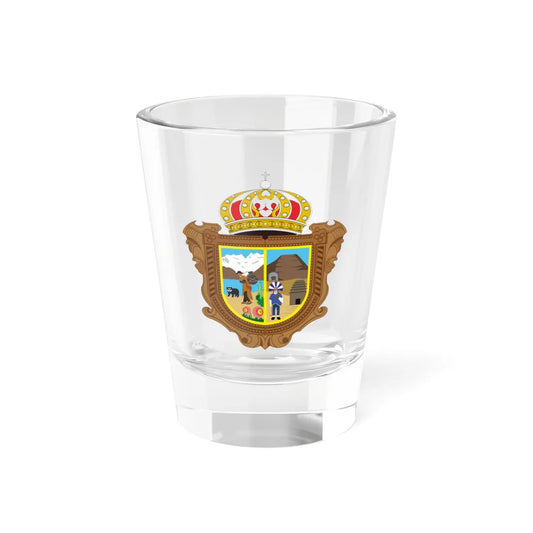 Chacas-escudo (Peru) (Coat of Arms) Shot Glass 1.5oz 1.5oz - Go Mug Yourself