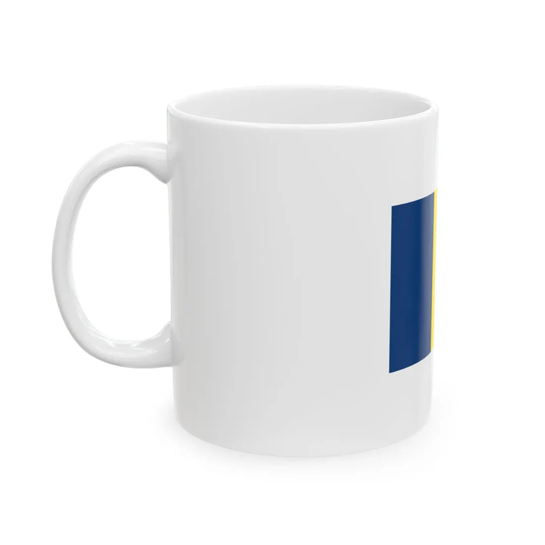 Chad 67239 - The Noun Project (Chad) White Coffee Mug - Go Mug Yourself