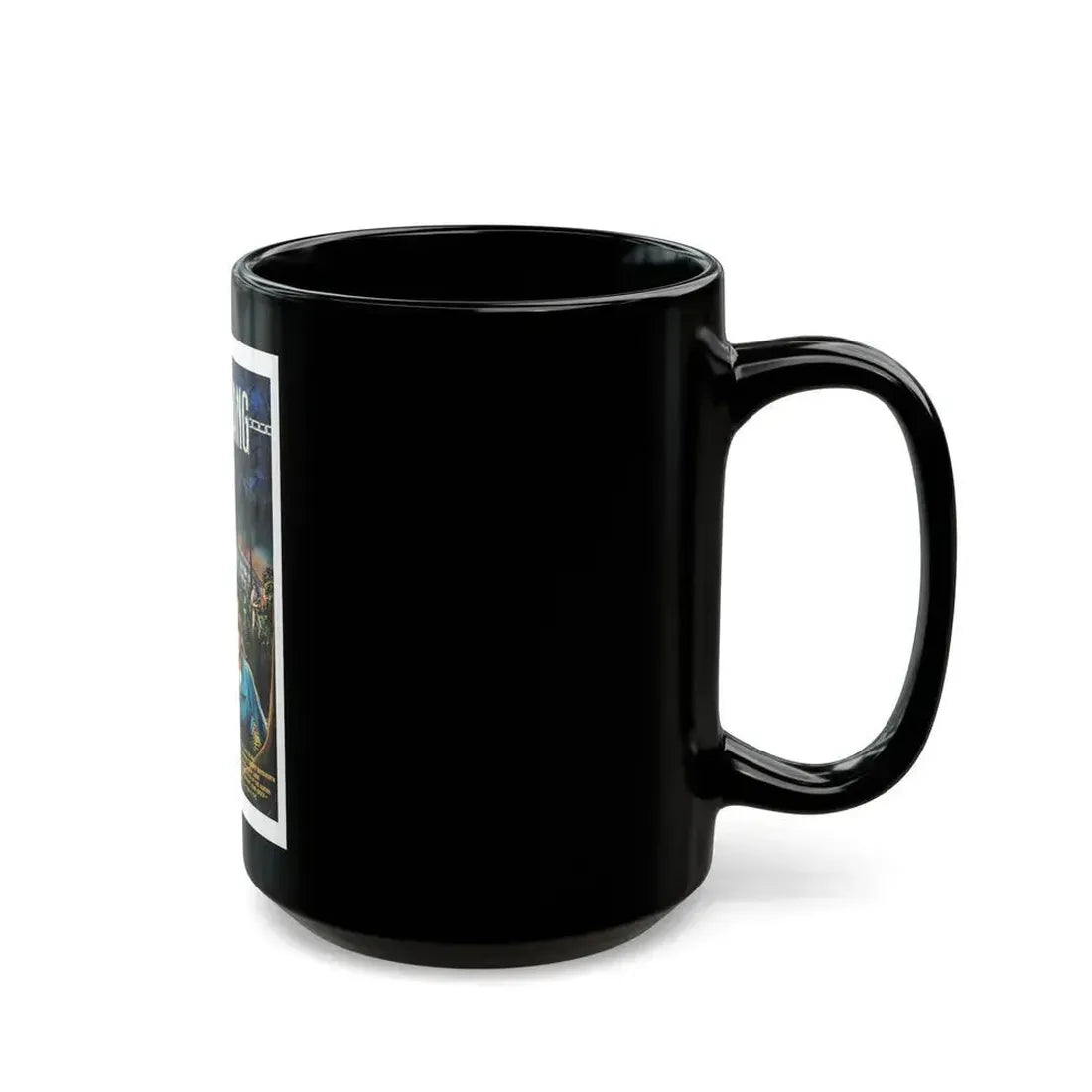 CHAIN GANG 1984 Movie Poster - Black Coffee Mug - Go Mug Yourself