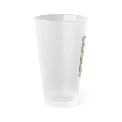 CHAIN GANG 1984 Movie Poster - Frosted Pint Glass 16oz - Go Mug Yourself