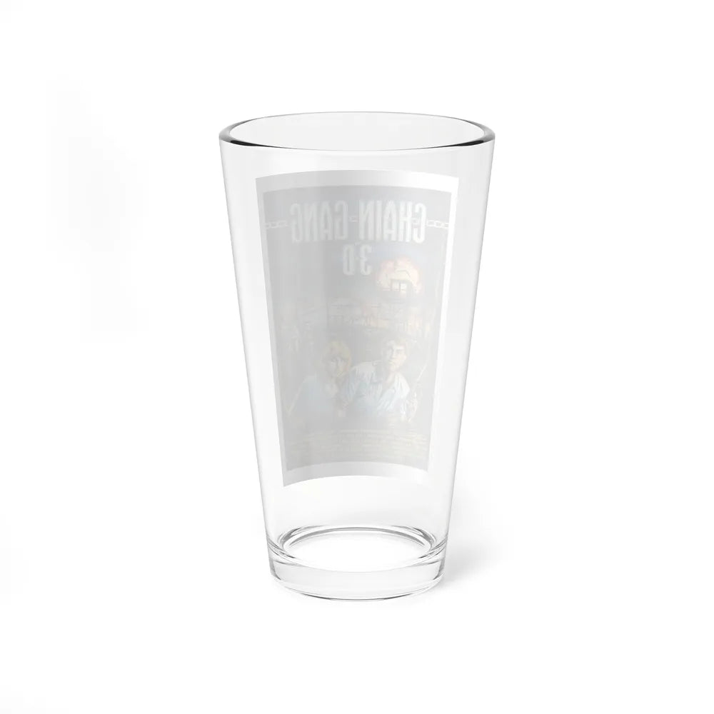 CHAIN GANG 1984 Movie Poster - Pint Glass 16oz-Go Mug Yourself