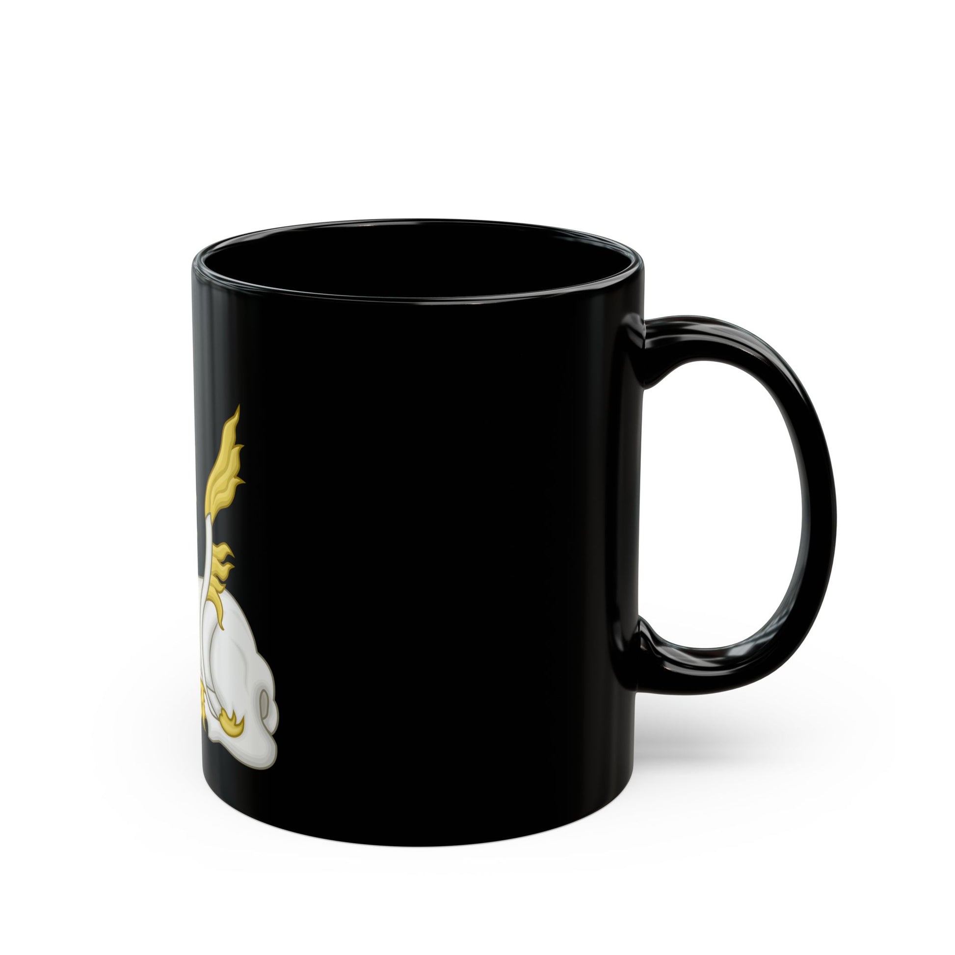 Chained Antelope Badge of Henry V & VI - Black Coffee Mug-Go Mug Yourself