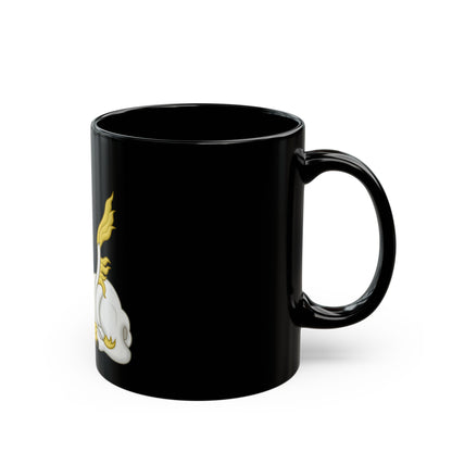 Chained Antelope Badge of Henry V & VI - Black Coffee Mug-Go Mug Yourself