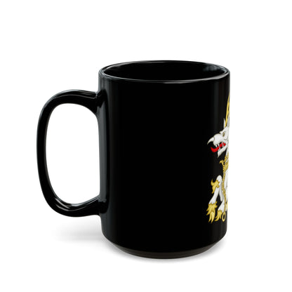 Chained Antelope Badge of Henry V & VI - Black Coffee Mug-Go Mug Yourself