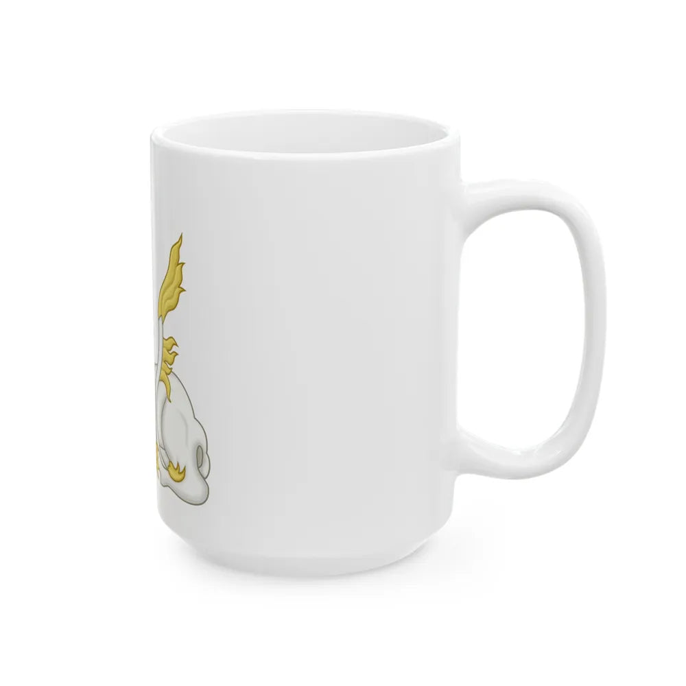 Chained Antelope Badge of Henry V & VI - White Coffee Mug-Go Mug Yourself